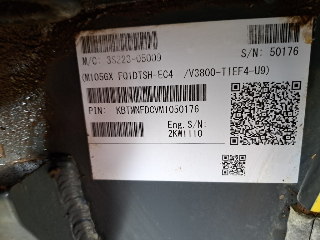 Tracteur KUBOTA M105 GX-IV - photo slide 5