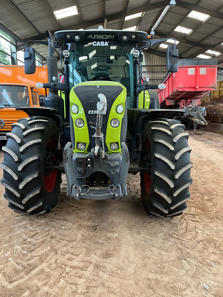 Tracteur CLAAS ARION 630 CEBIS - photo slide 9