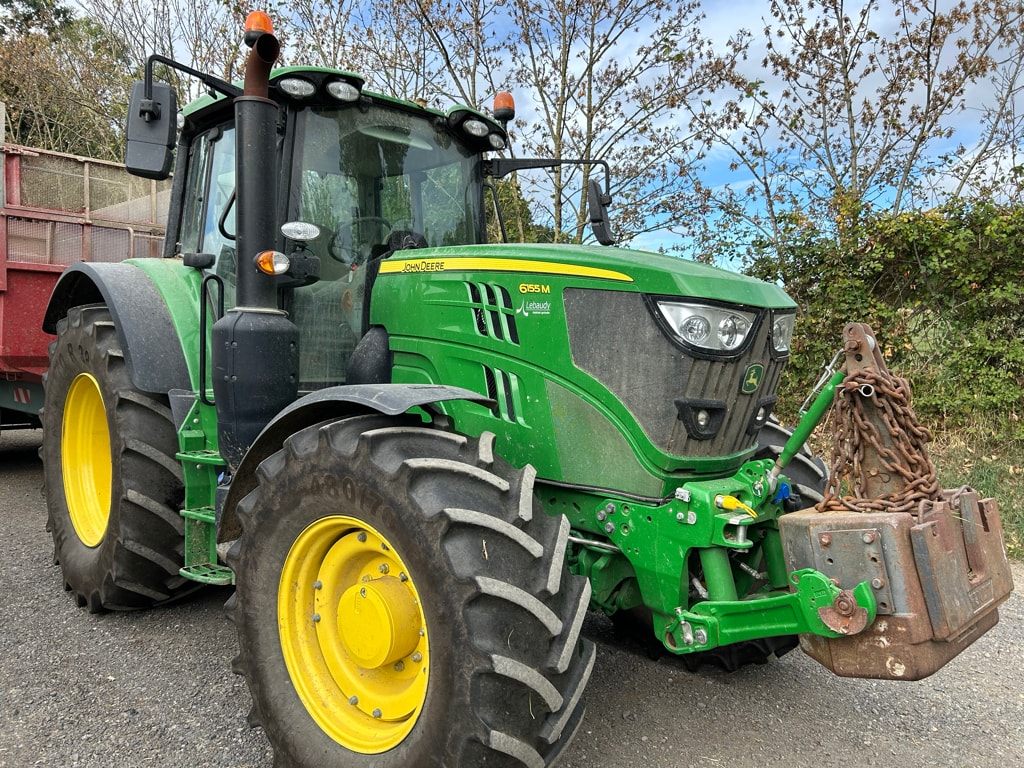 Tracteur JOHN DEERE 6155M - photo slide 2