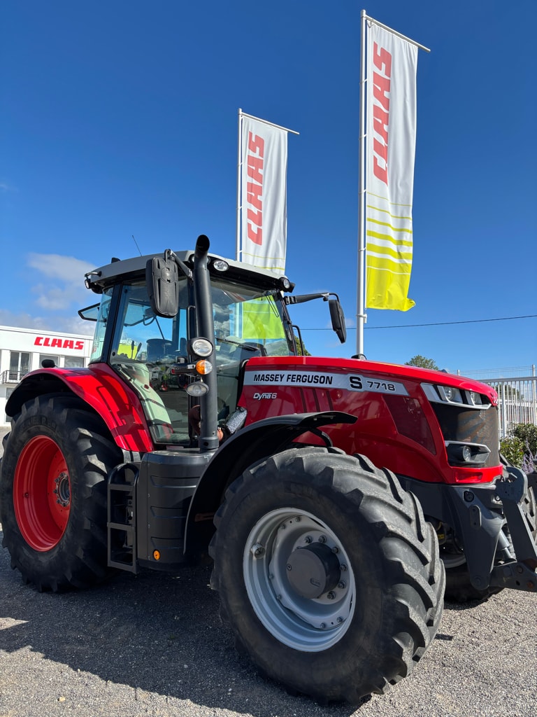 Tracteur MASSEY FERGUSON 7718 S - photo slide 3