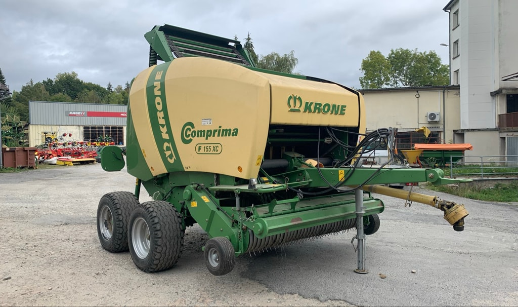 Presse balles rondes KRONE Comprima f 155 xc - photo slide 2