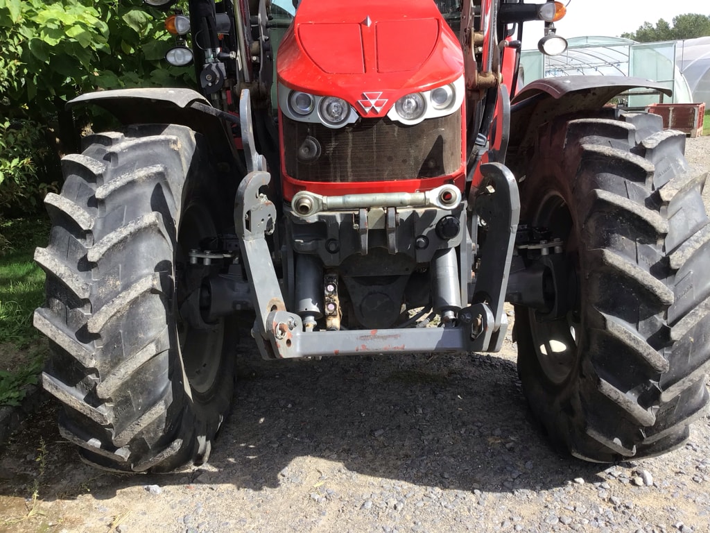 Tracteur chargeur MASSEY FERGUSON 5713 S  - photo slide 12