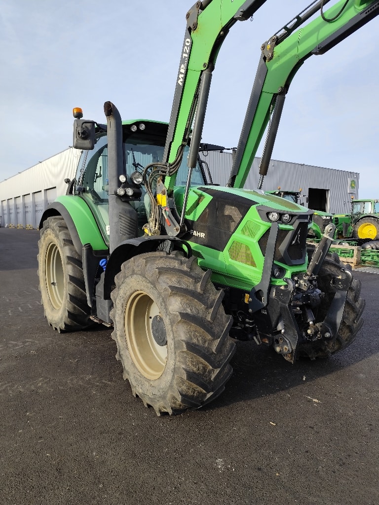 Tracteur chargeur DEUTZ FAHR 6155 AGROTRON TTV - photo slide 2