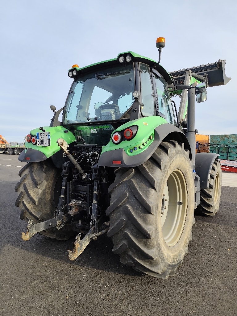 Tracteur chargeur DEUTZ FAHR 6155 AGROTRON TTV - photo slide 3