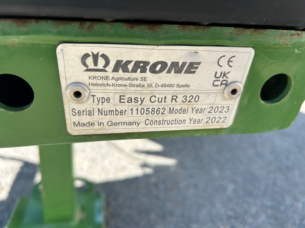 Faucheuse KRONE EASY CUT R320 - photo slide 14