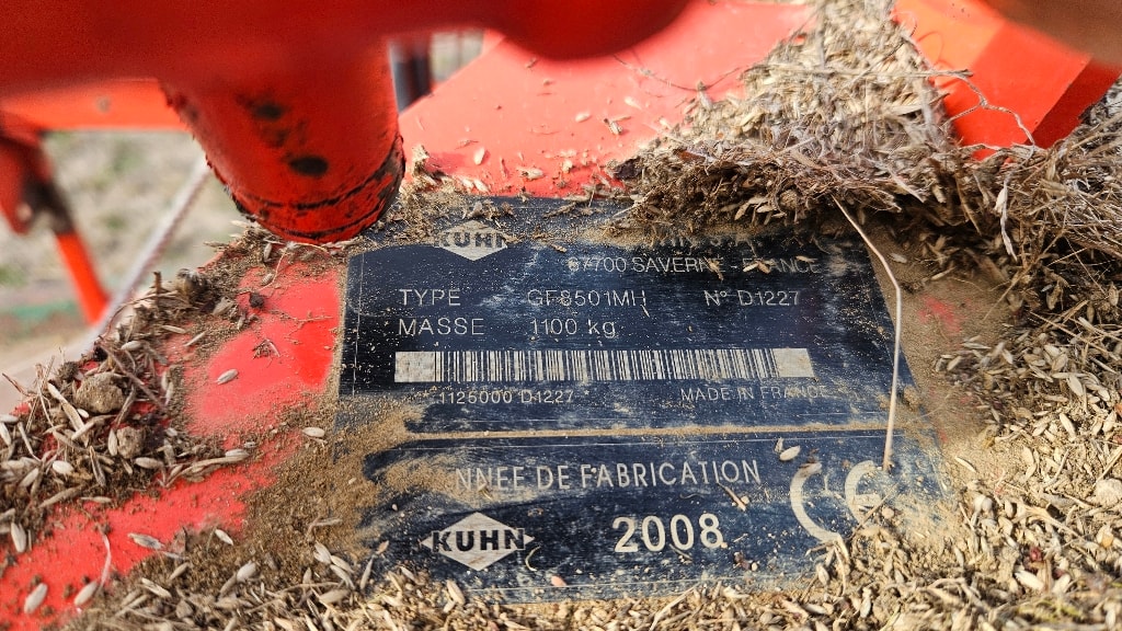 Faneuse KUHN GF8501MH - photo slide 6
