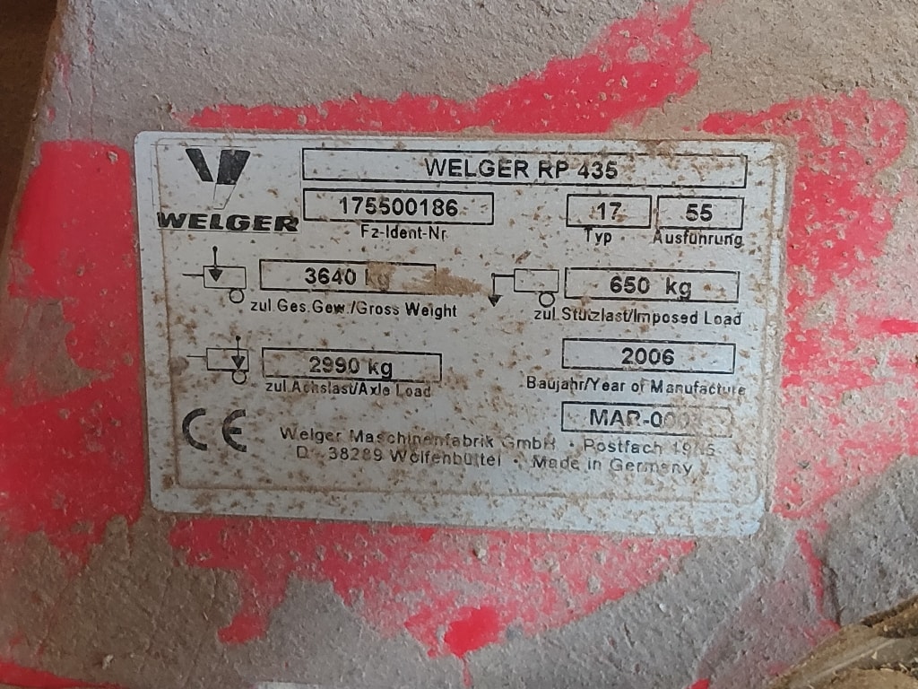 Presse balles rondes WELGER RP 435 - photo slide 6