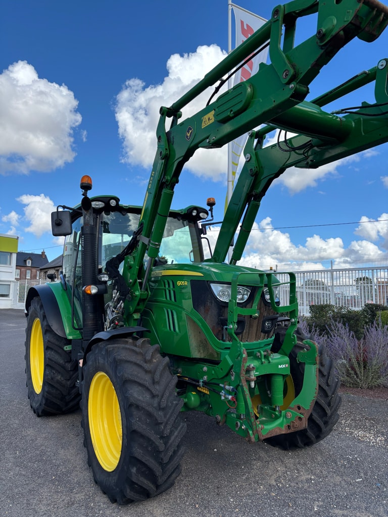 Tracteur chargeur JOHN DEERE 6105R - photo slide 2