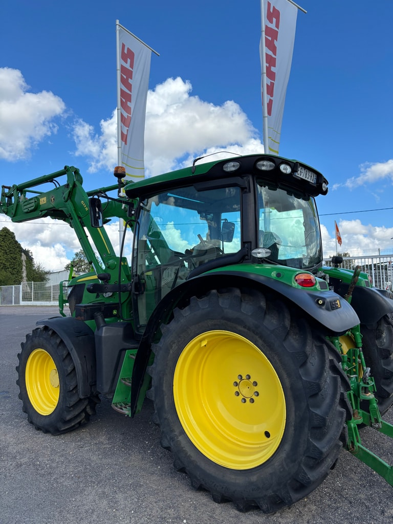 Tracteur chargeur JOHN DEERE 6105R - photo slide 8