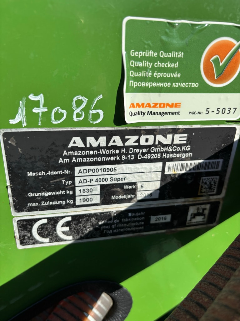 Combine de Semis AMAZONE Cx 4000 super - photo slide 7