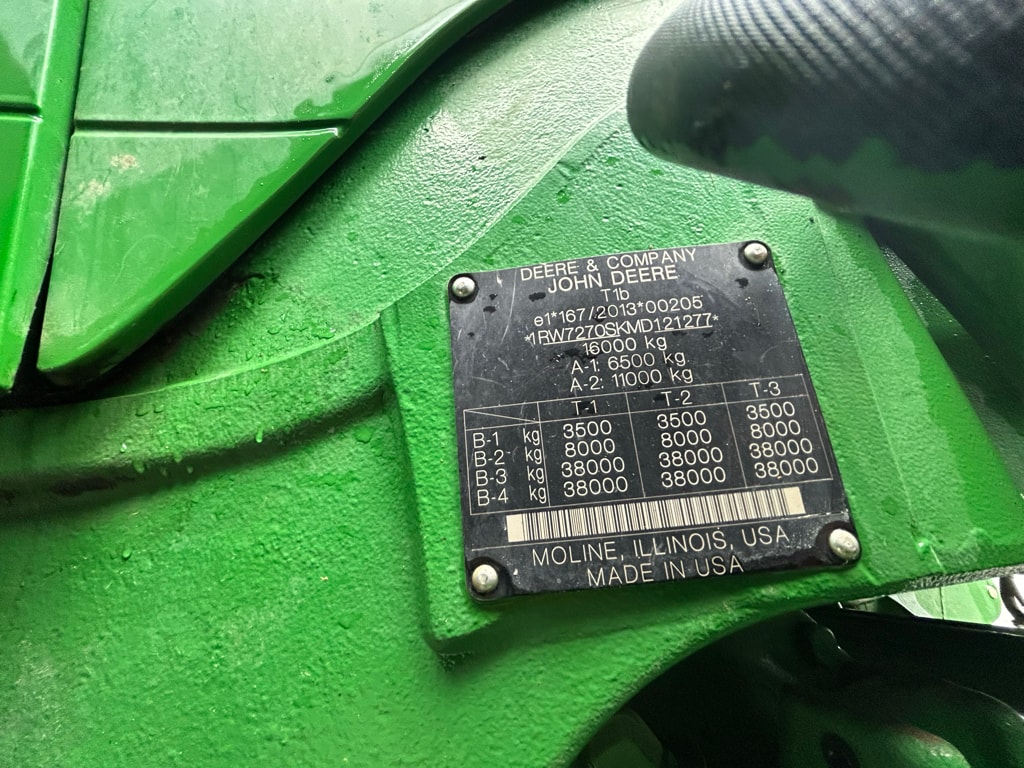 Tracteur JOHN DEERE 7R 270 - photo slide 13