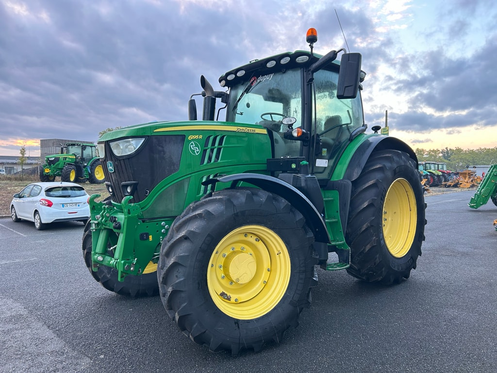 Tracteur JOHN DEERE 6195R - photo slide 6