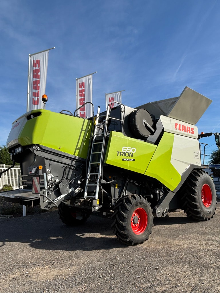 Moissonneuse CLAAS Trion 650 - photo slide 6