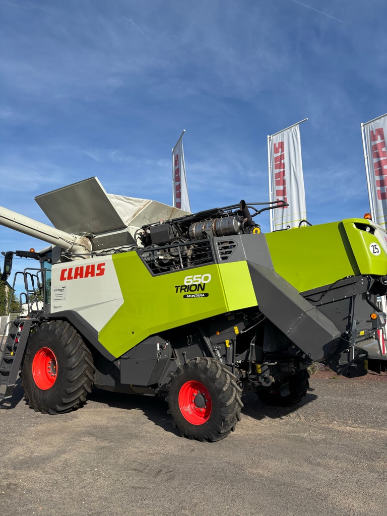 Moissonneuse CLAAS Trion 650 - photo slide 13