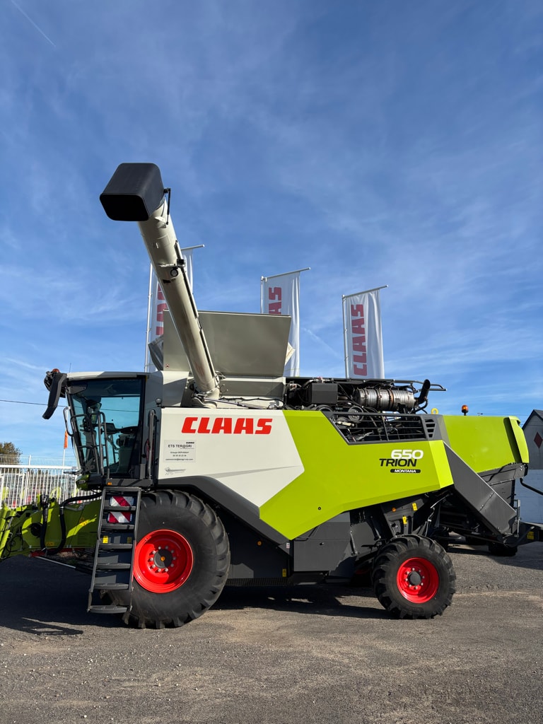 Moissonneuse CLAAS Trion 650 - photo slide 15