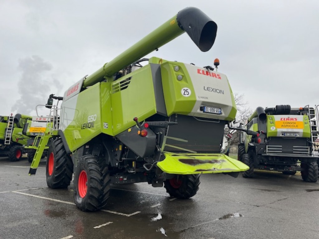 Moissonneuse CLAAS LEXION 650 - photo slide 5