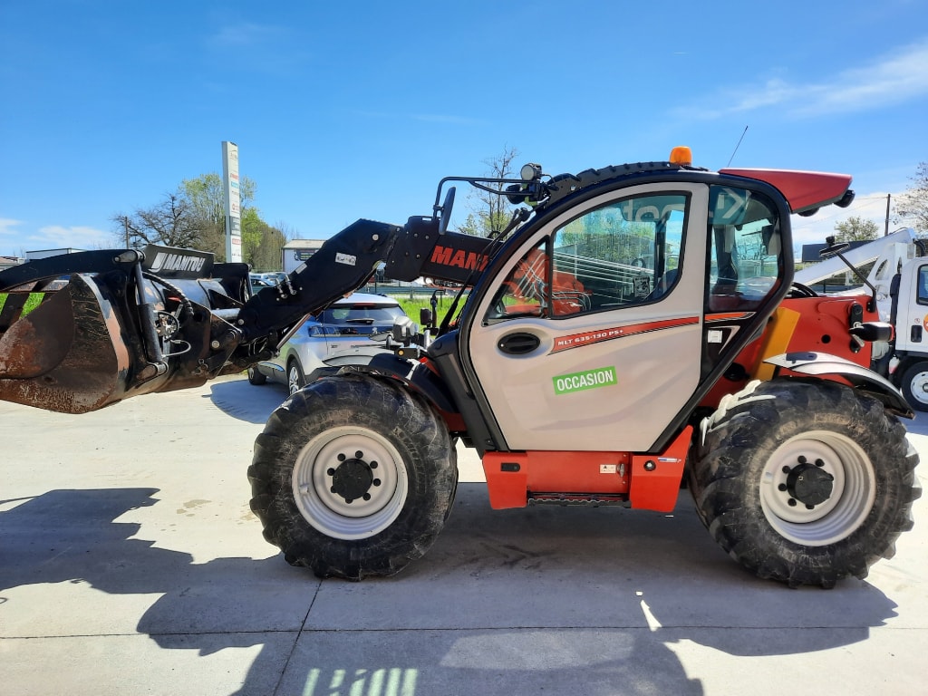 Chariot télescopique MANITOU MLT 635 130 PS+ PREMIUM - photo slide 1