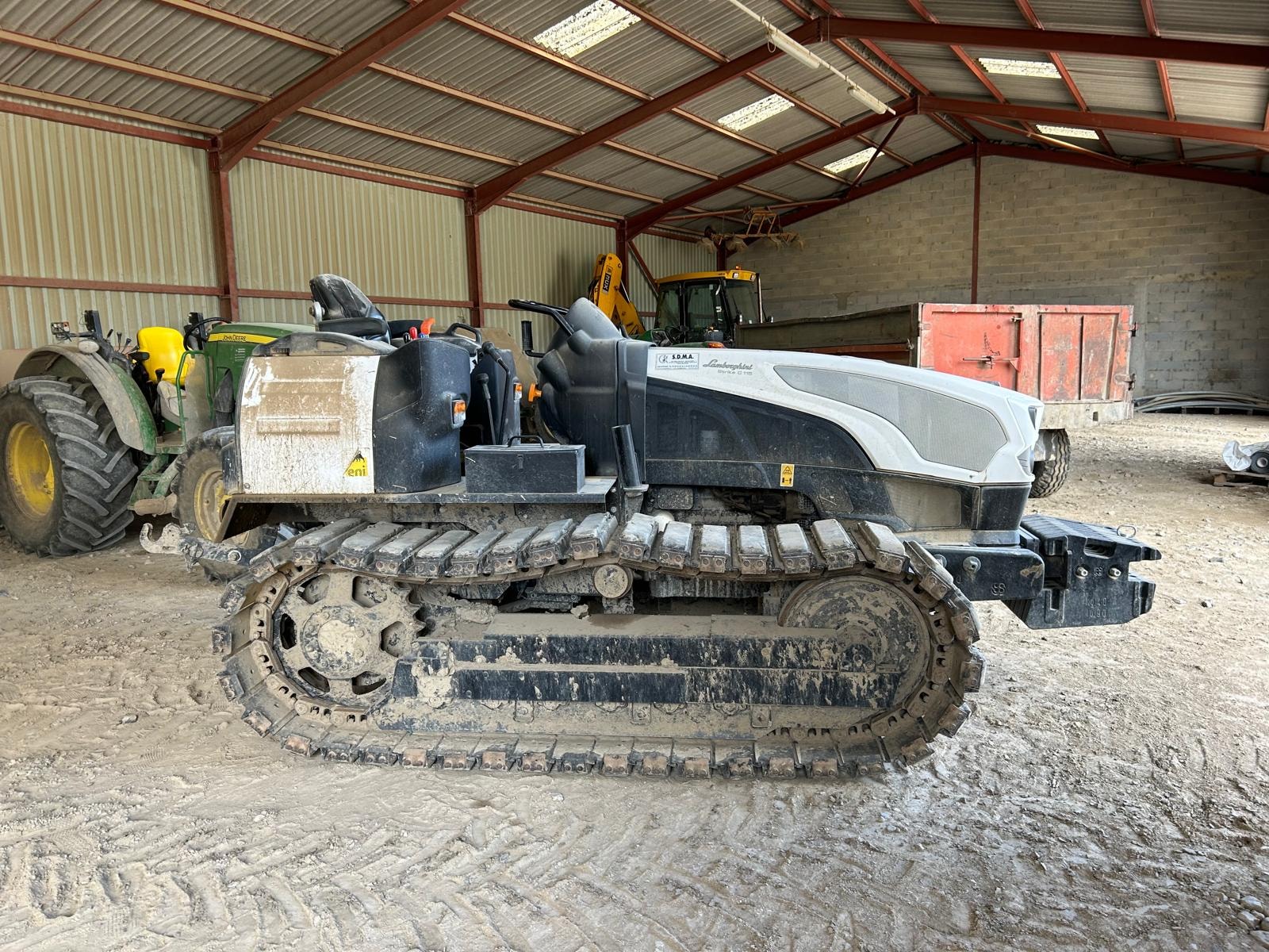 Tracteur à chenilles LAMBORGHINI strike C115 - photo slide 2