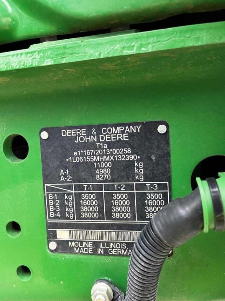 Tracteur JOHN DEERE 6155M - photo slide 6