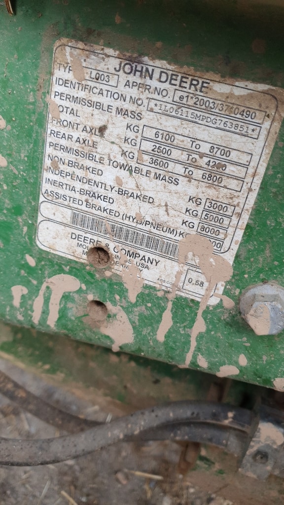 Tracteur chargeur JOHN DEERE 6115M - photo slide 5