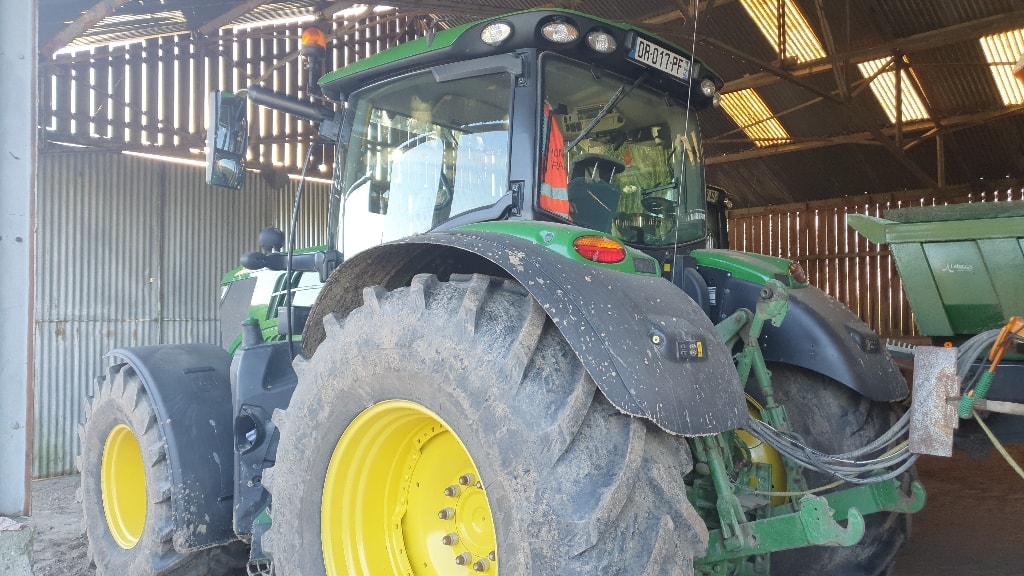 Tracteur JOHN DEERE 6195 R - photo slide 4