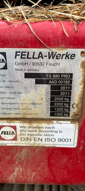 Andaineur FELLA TS880 PRO - photo slide 5