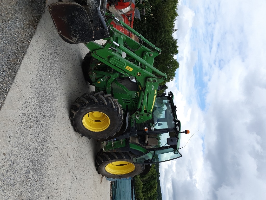 Tracteur chargeur JOHN DEERE 6120R - photo slide 2