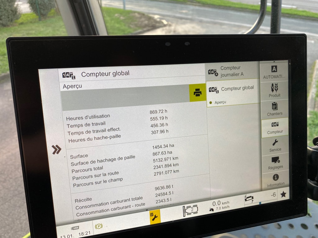 Moissonneuse CLAAS LEXION 6800 2RM - photo slide 11