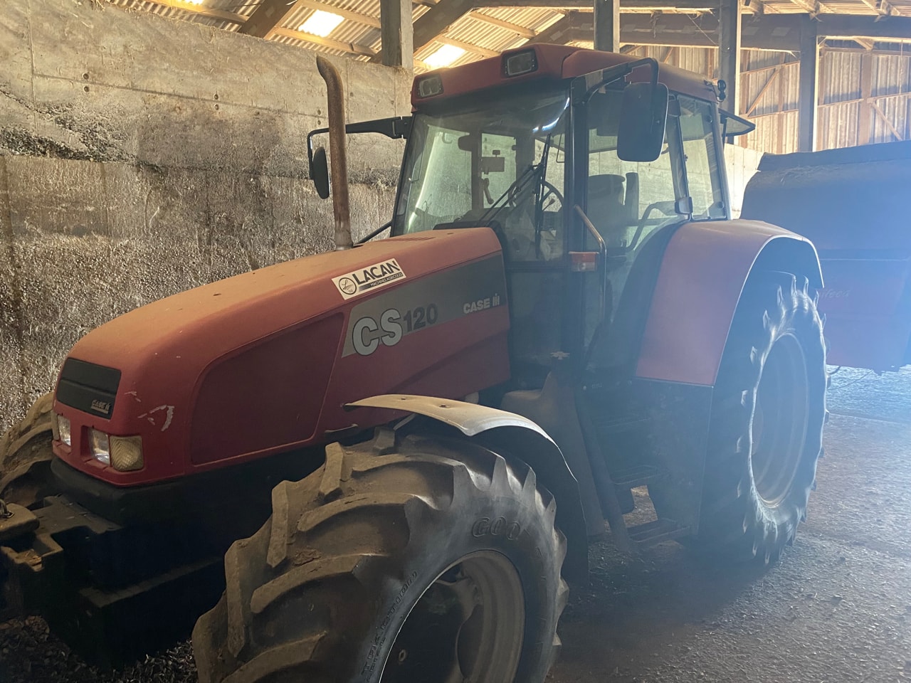 Tracteur CASE IH CS 120 - photo slide 1