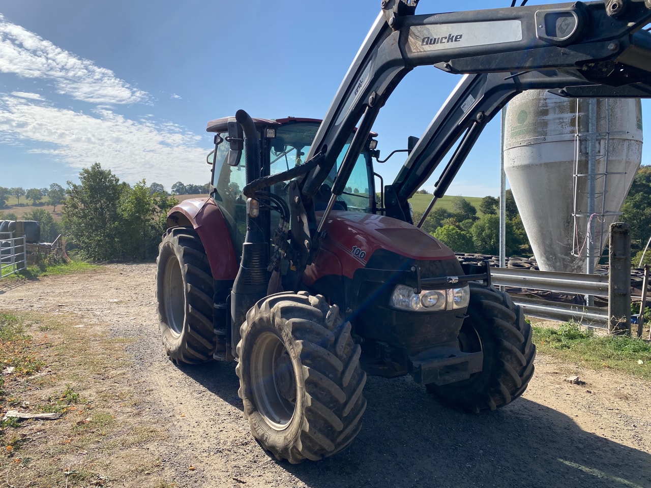 Tracteur chargeur CASE IH LUXXUM 100 - photo slide 2