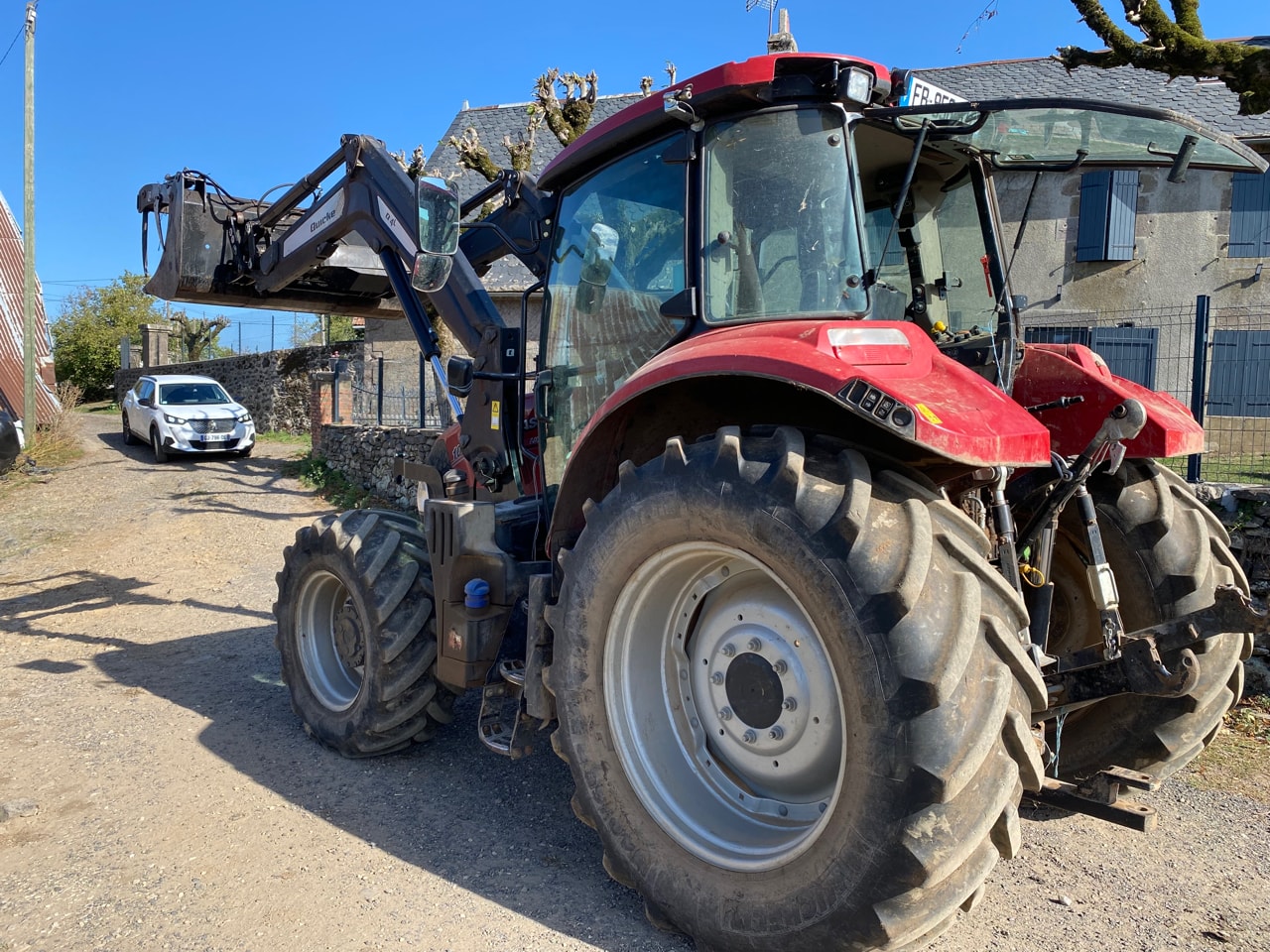 Tracteur chargeur CASE IH LUXXUM 100 - photo slide 4