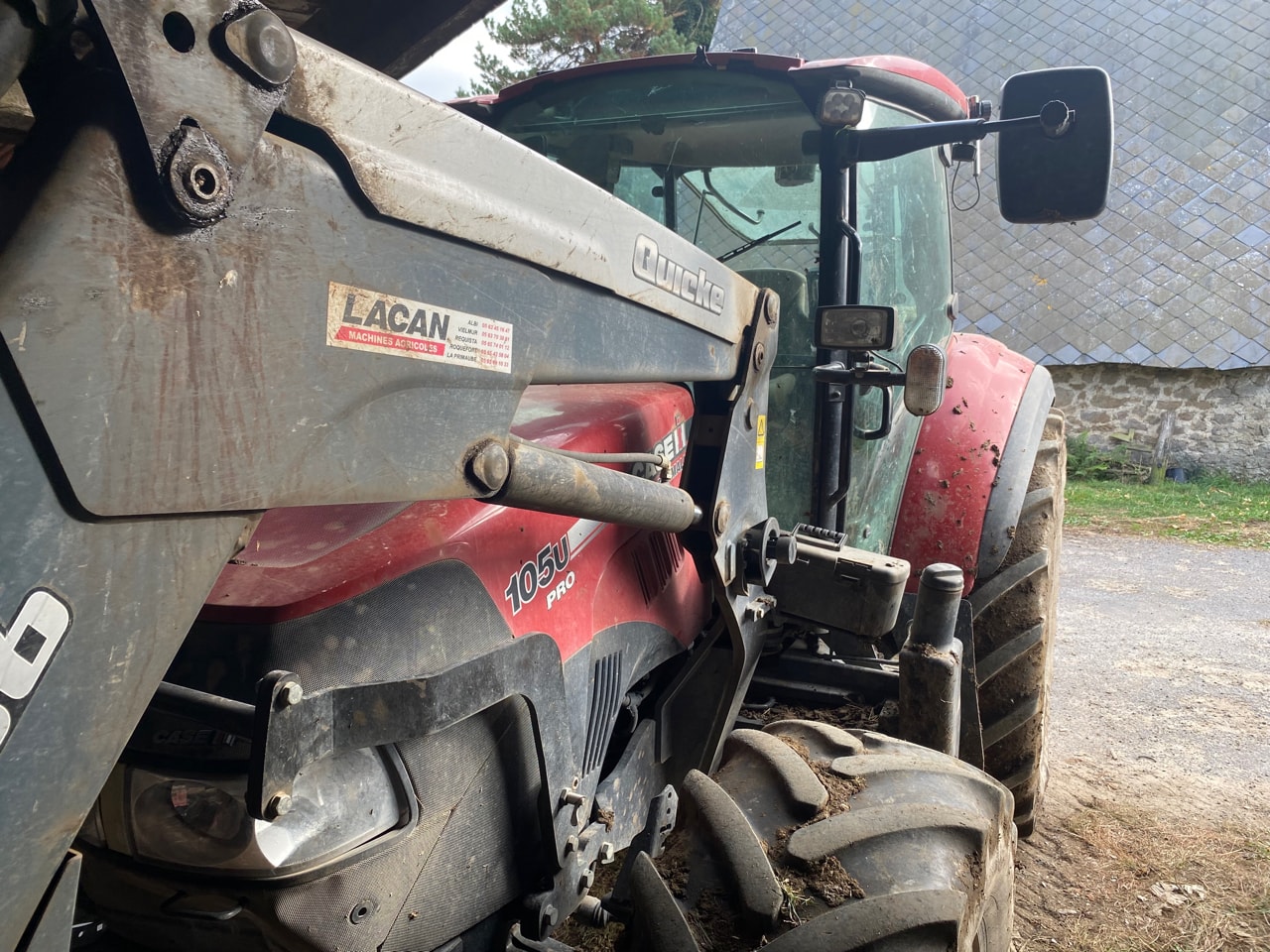 Tracteur chargeur CASE IH FARMALL 105 U PRO - photo slide 2