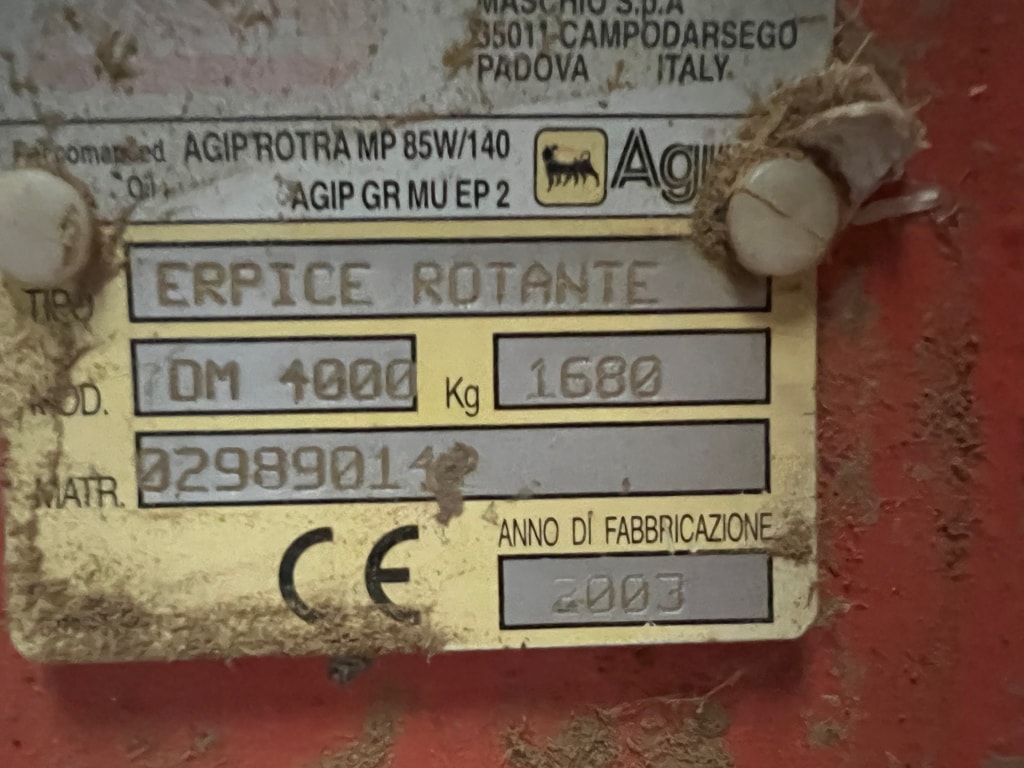 Herse rotative MASCHIO DM 4000 - photo slide 5