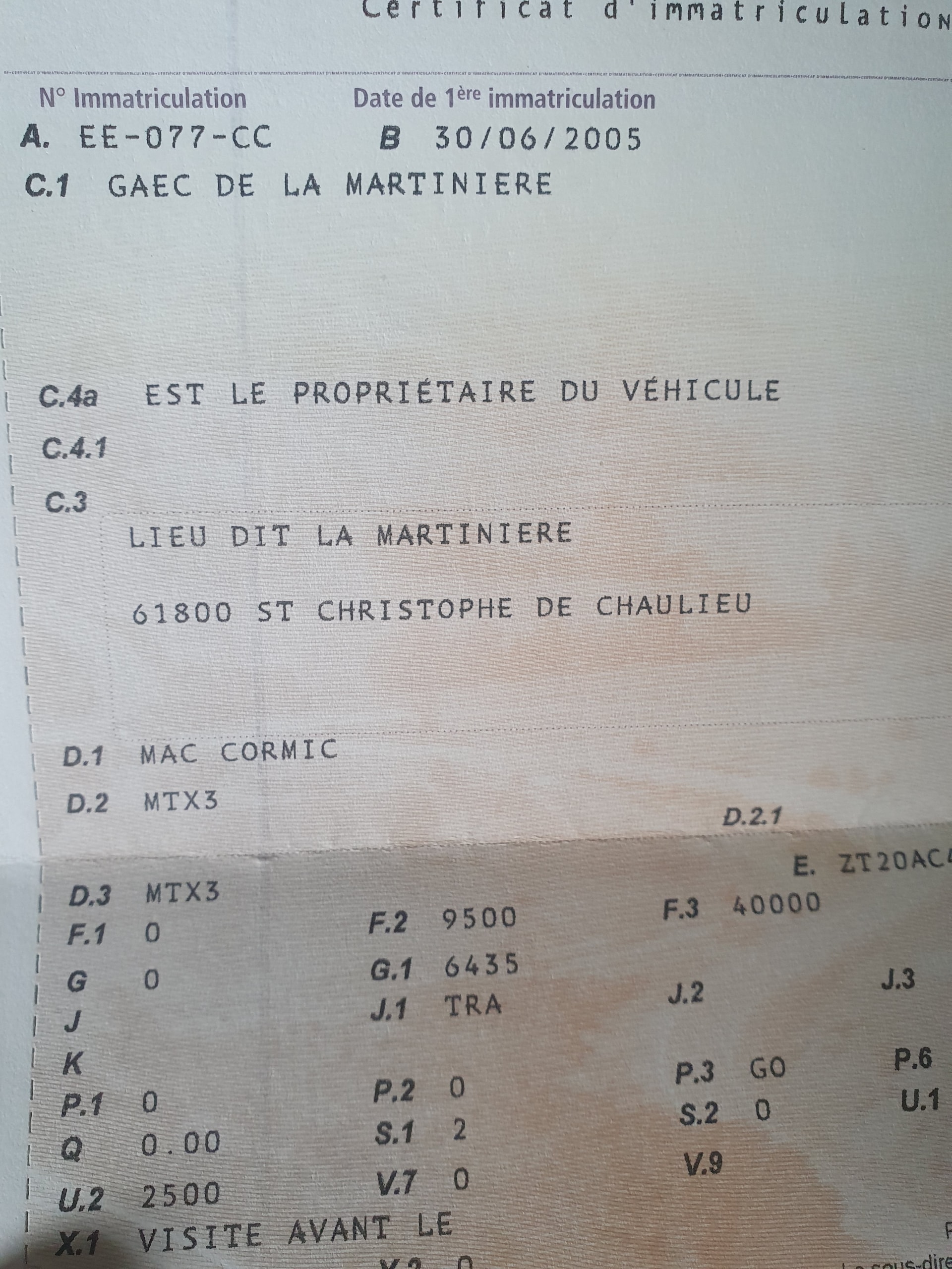 Tracteur MC CORMICK MTX 120 - photo slide 15