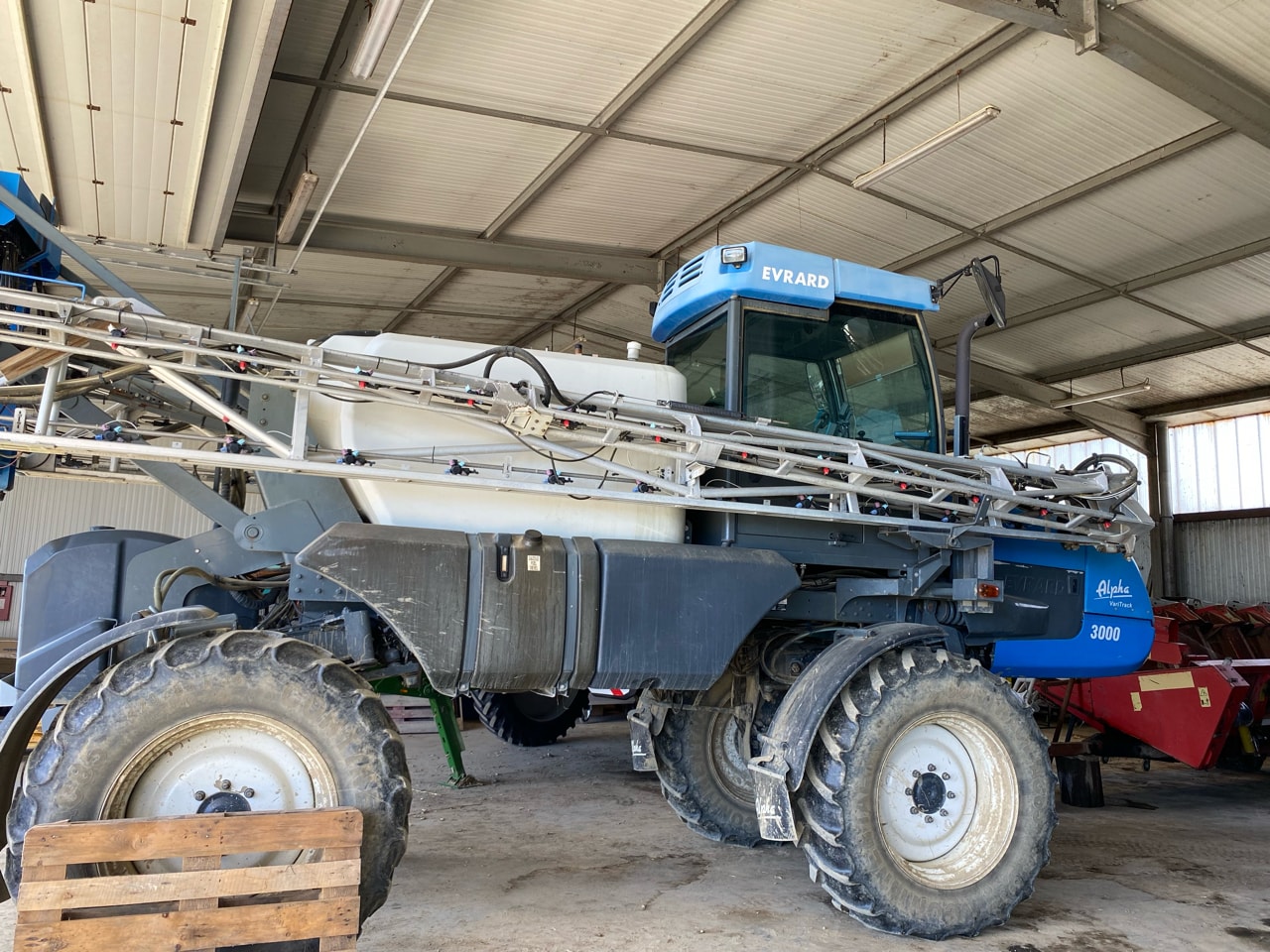 Pulverisateur automoteur EVRARD ALPHA VARITRACK 3000 - photo slide 10