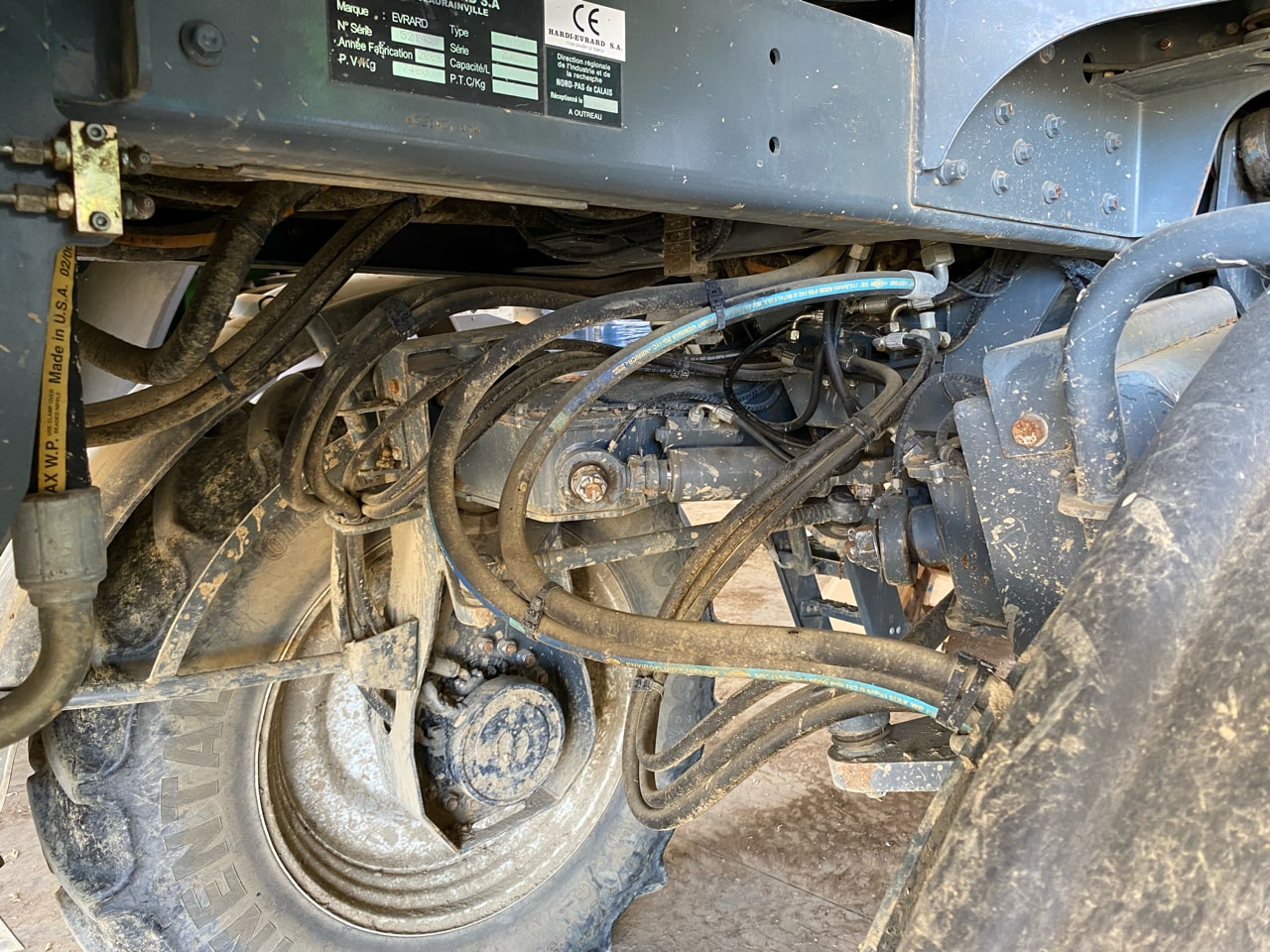 Pulverisateur automoteur EVRARD ALPHA VARITRACK 3000 - photo slide 11