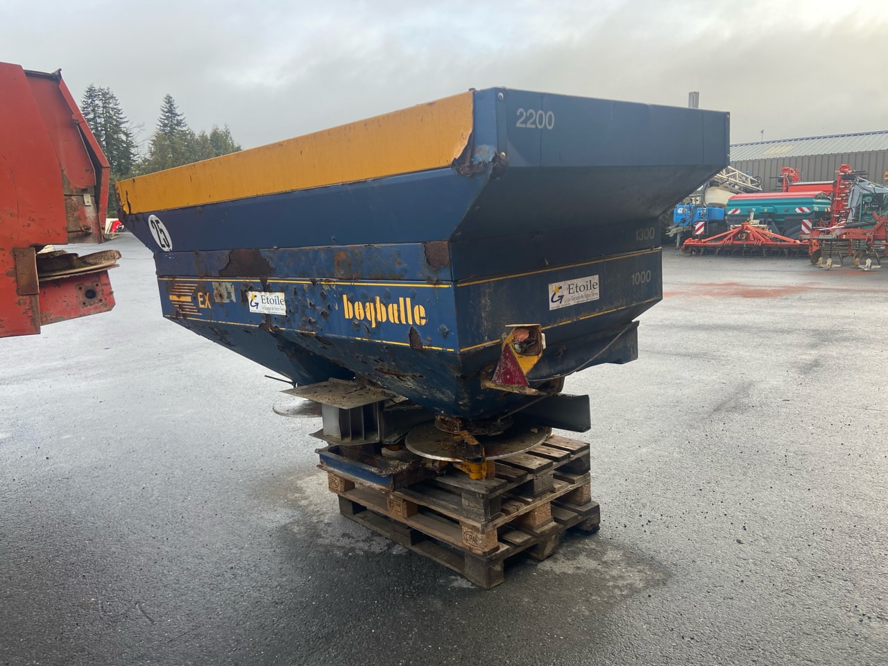 Epandeur engrais AGRAM EX  2200 - photo slide 6