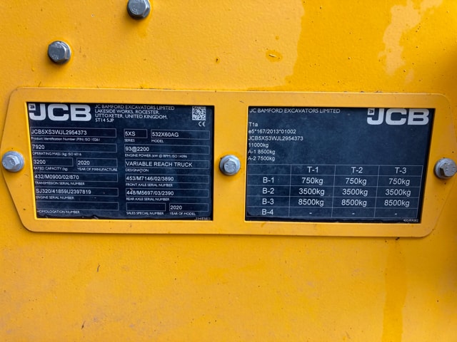 Telescopique JCB 532-60 AGRI DTVT - photo slide 5