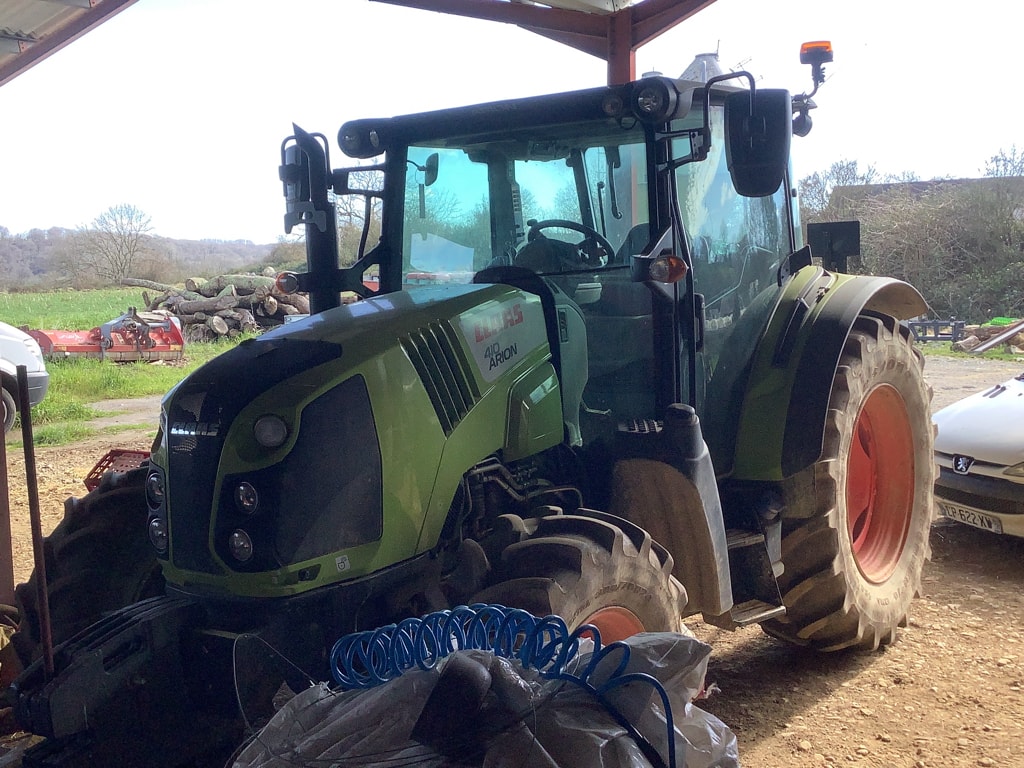 Tracteur CLAAS ARION 410 TOIT BAS - photo slide 2