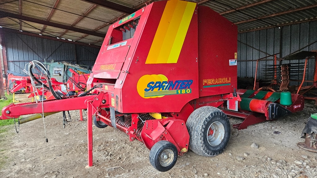 Presse balles rondes FERABOLI SPRINTER 180 - photo slide 3