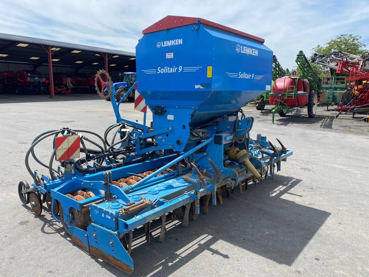 Semoir en ligne LEMKEN Zirkon 10/400 solitaire 9/400 - photo slide 2