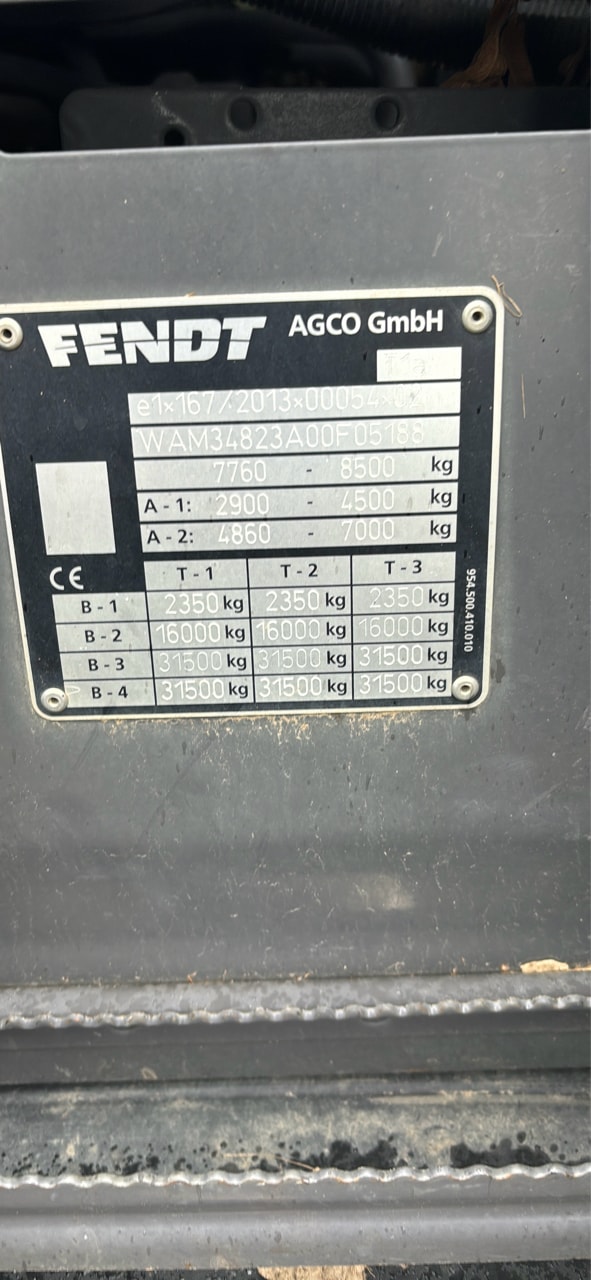 Tracteur FENDT 311 VARIO 4.4L - photo slide 5