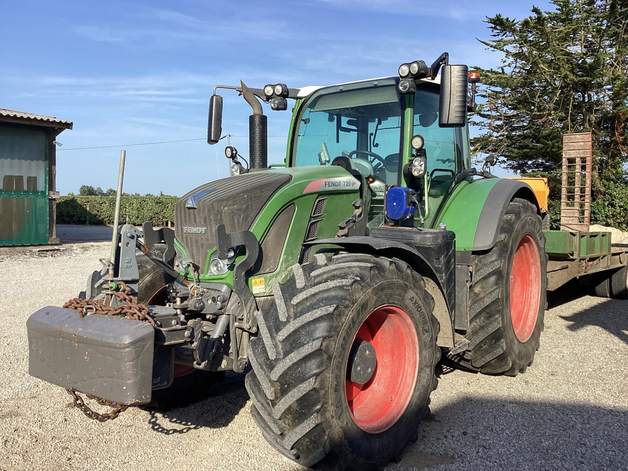 Tracteur FENDT 720 VARIO PROFI - photo slide 2