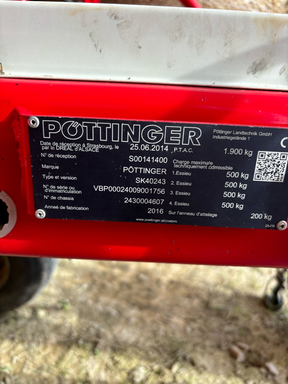 Andaineur POTTINGER top 611 A - photo slide 6