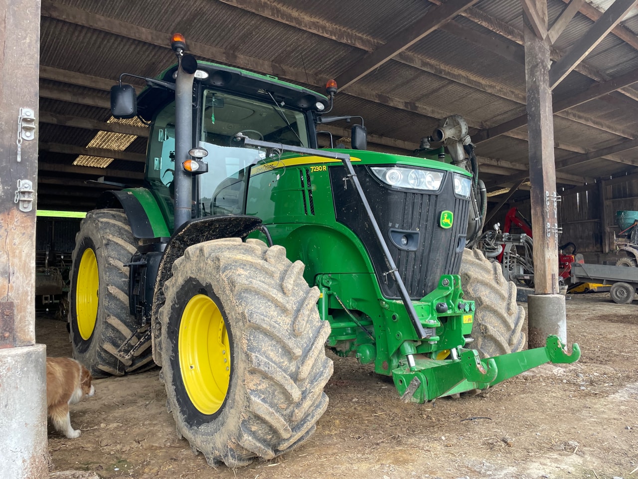 Tracteur JOHN DEERE 7230R 9.0L - photo slide 7