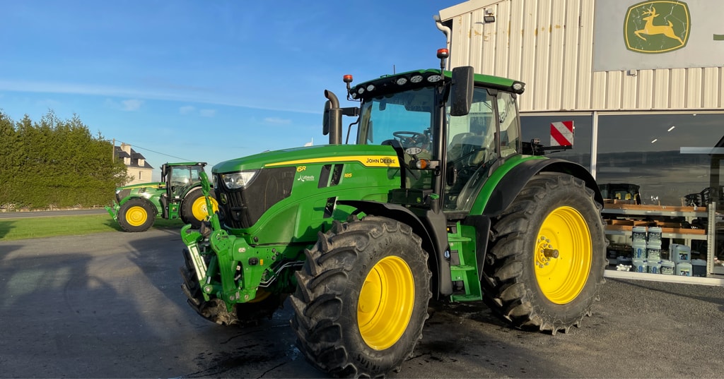 Tracteur JOHN DEERE 6R 185 - photo slide 1