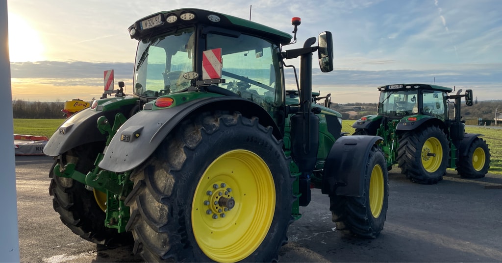 Tracteur JOHN DEERE 6R 185 - photo slide 3