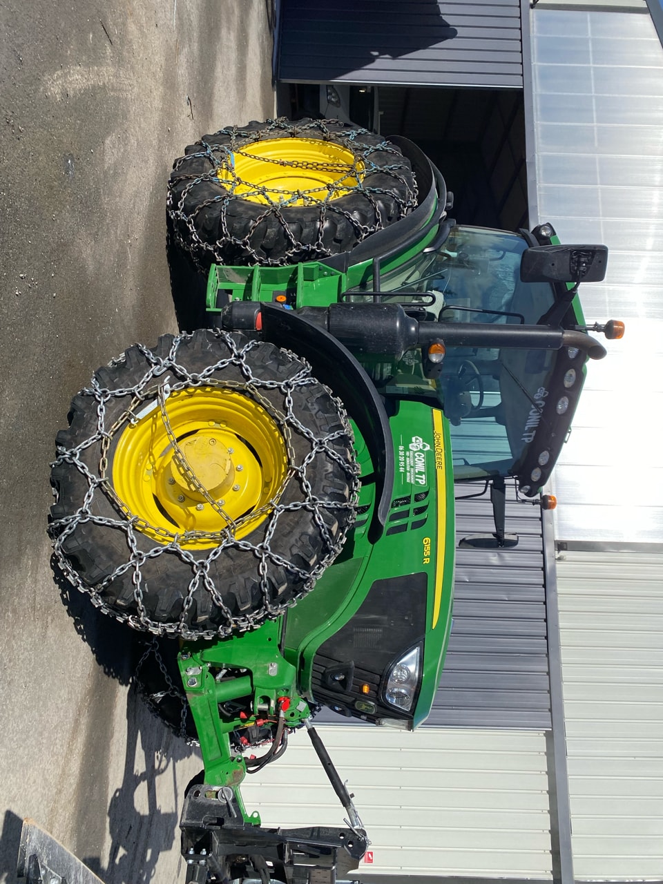 Tracteur JOHN DEERE 6155R - photo slide 2
