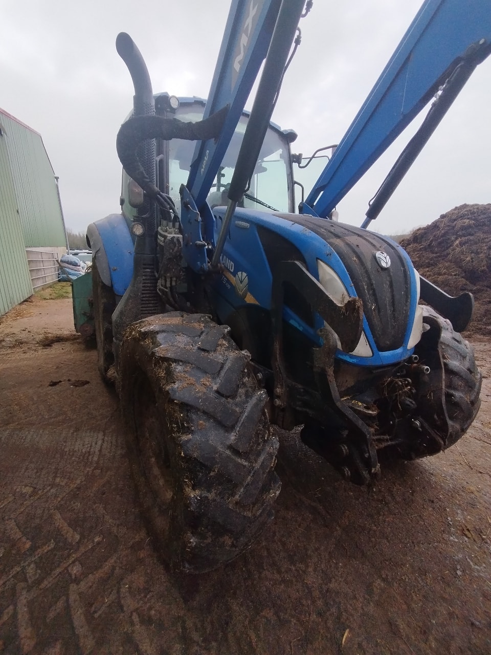 Tracteur chargeur NEW HOLLAND T5.100 EC - photo slide 6