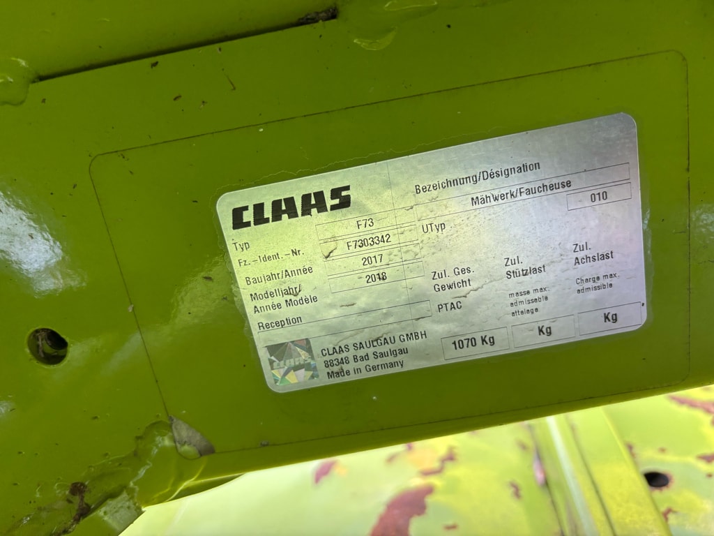Faucheuse conditionneuse CLAAS 3200 FC - photo slide 7